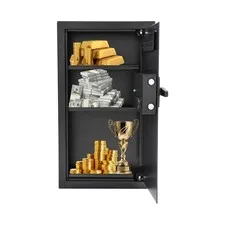 Wall-mounted Safe with Keys, Hidden Wall Safe Home Security 65cm