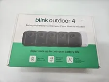 BLINK SECURITY OUTDOOR 4 5 CAMERA SYSTEM (VA5019091)