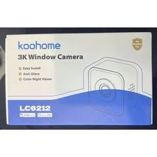 3K WiFi Security Camera Indoor Outdoor Color Night Vision Anti-Glare Smart Cam