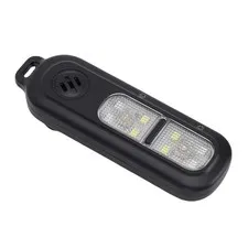 Loud 130DB Personal Safety Alarm With 3 Colors LED Strobe For Night Running GKNF