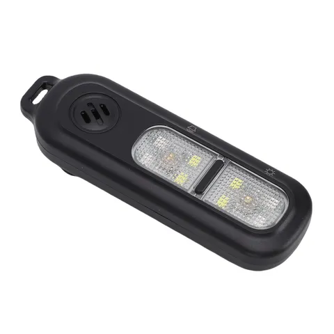 Loud 130DB Personal Safety Alarm With 3 Colors LED Strobe For Night Running GKNF