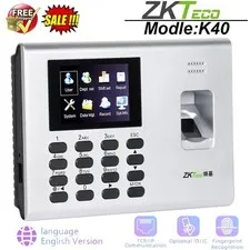 ZKteco K40 Access Control TCP/IP Clock Biometric Fingerprint Time Attendance