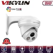 VIKYLIN C52 Dual lens Color light 5MP Surveillance Camera Mount Onvif NDAA Lot