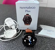 Personal Safety Watch Alarm SureSafeGo Plus GPS Medical Alert Fall Detection 4G