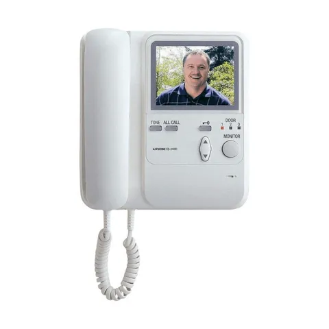 AIPHONE KB-3HRD Video Sub Master Station,24VDC,4-5/16 36TP64