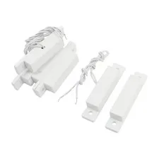 3PCS NC Normally Close 15-25mm Magnetic Door Window Contact Reed Switch
