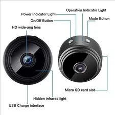 A9 Mini WiFi Camera HD 720P Smart Home Security IP Monitor Wireless Remote App
