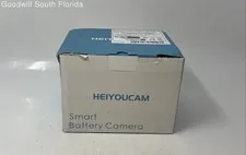 HeiYouCam White Wireless Security Surveillance Smart Battery Camera Not Tested