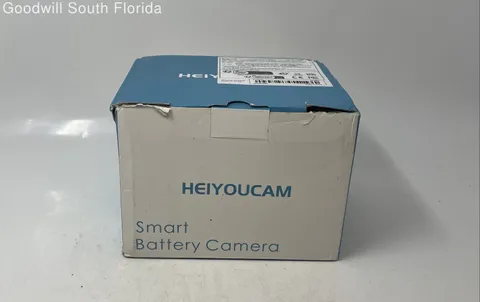 HeiYouCam White Wireless Security Surveillance Smart Battery Camera Not Tested