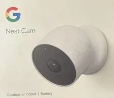 Nest Cam. Outdoor Or Indoor. Battery.  1080p HD W Night Vision. Phone Alerts.