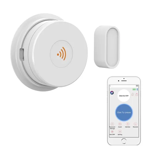 Wi-Fi Bridge (W100) & Door Sensor for WeHere Smart Lockboxes, Door Sensor for...