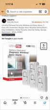 2x UltraPro Window/Door Alarm 5-Packs Home Security Alerts New (10 Total)