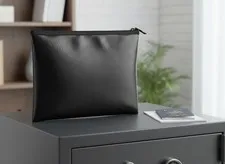 Fireproof Document Money Bag, Waterproof Zipper Pouch, 10" x 13.5"