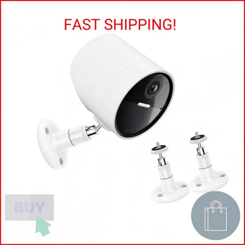 VIIVRIA 2 Pack Wall Mount Compatible with SimpliSafe Outdoor Security Camera, 36