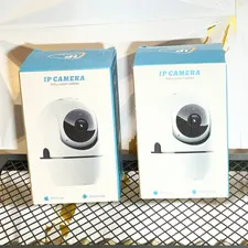 WiFi Indoor IP Camera 2-Pack 1080p PTZ Control 2-Way Audio Cloud iPhone/Android
