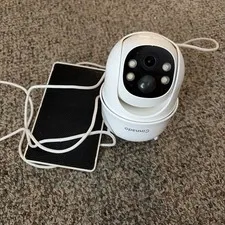 Cinnado B6 2K 3MP Wireless Security Camera With Solar Panel