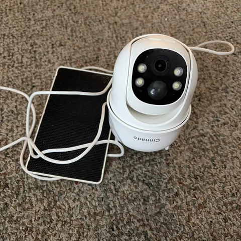 Cinnado B6 2K 3MP Wireless Security Camera With Solar Panel