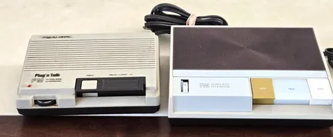 Realistic Plug’n Talk 2 Station FM Wireless Intercom  43-212A & 43-207B
