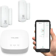 Lora Smart Door Sensor Starter Kit: 1/4 Mile Open-Air Range, Door Left-Open Remi