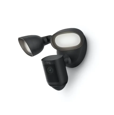 Ring Floodlight Cam Pro (2nd Gen/Newest Generation) - 4K Security Camera Black