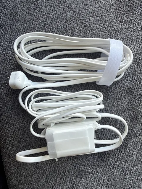 Ring 5F27E9 Indoor/Outdoor USB-C Power Adapter 18W White OEM Genuine