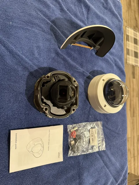 AXIS P3265-LVE 22mm Dome Camera 2MP With Sun Shroud  - Used