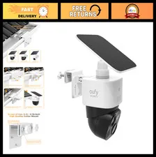 No-Drill Gutter Mount for Solar Cameras | Elevates for Wider View & Sunlight, Fi