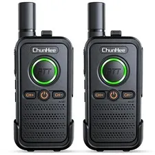 Wireless Home Intercom System with VOX Hands-Free & SOS Alarm, 1.5 Mile Long ...