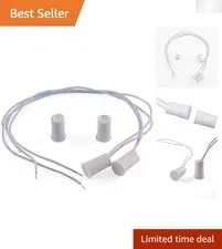 Durable Wired Door Window Magnetic Switch - 2 Pcs Easy Install Security Sensor