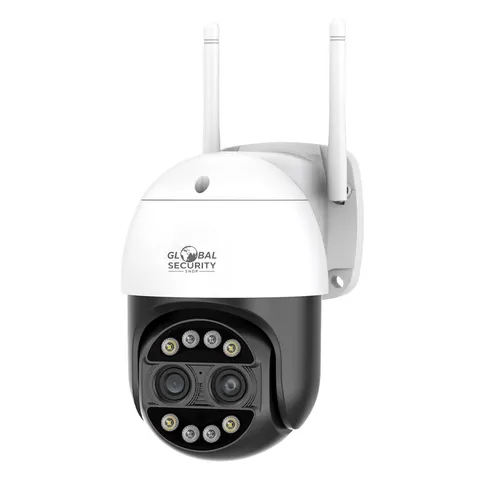 8MP GSS Ultra WiFi Dual Lens PTZ Camera - 8X Zoom, AI Auto-Tracking and Vi