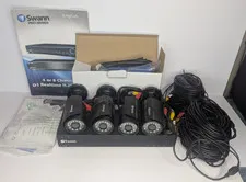 Swann 8-Channel Full D1 PRO Security System DVR8-1000 with 500GB HDD & 4 Cameras