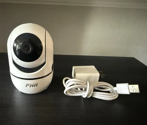 FHH 2K Indoor WiFi IP Camera Pan/Tilt Night Vision Two-Way Audio Motion