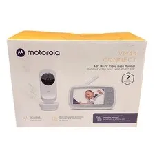 Motorola Baby Monitor VM44 - WiFi Video Baby Monitor with Camera 4.3" HD Screen