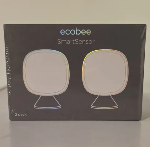 ecobee SmartSensor 2-Pack Wireless Indoor Occupancy Smart Sensor, White