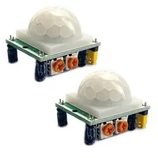 Kiro&Seeu 2PCS HC-SR501 Pyroelectric Infrared IR PIR Human Motion Sensor Dete...