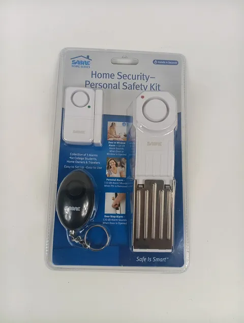 Security Home Alarm Kit, Window, Key & Door Stop Alarm Sensors Set Sabre