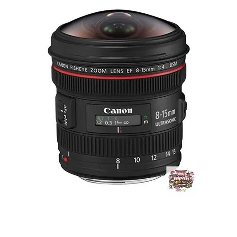 Canon EF8-15mm F4L Fisheye USM Ultra-Wide Zoom Lens (Full-Frame Compatible)