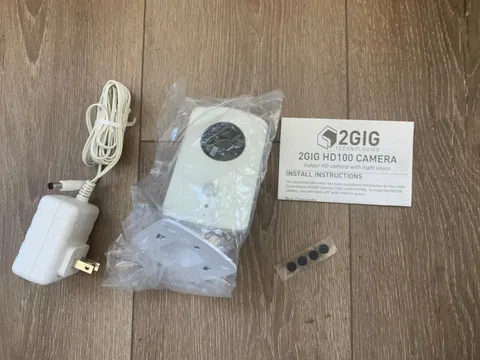 2GIG HD100 Indoor Wireless HD Security Camera with Night Vision | 2GIG-CAM-HD100