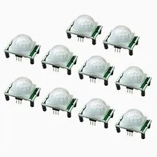 10 PCS PIR Module Pyroelectric Infrared Motion Sensor Detector Security Board