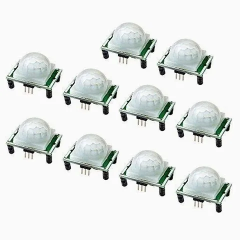 10 PCS PIR Module Pyroelectric Infrared Motion Sensor Detector Security Board