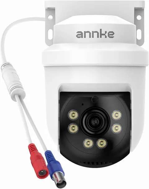 5MP TVI CCTV Home Surveillance Dome PT Camera, Wired Add on Camera with 350° Pan