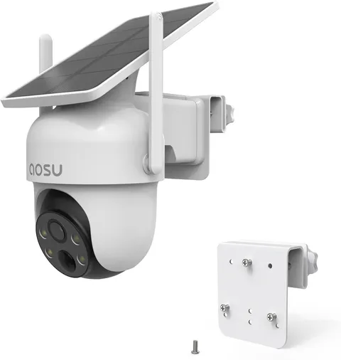 Only Gutter Mount for AOSU Solar Security Cameras Outdoor Wireless SolarCam D1