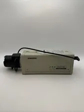 Samsung SHC-410NAD Digital Color CCTV Camera With Lens Tested 24VAC/12VDC