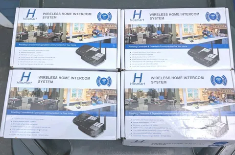 Hosmart Wireless Home Intercom System (Set of 4) pack HY777 