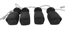 lot of 4 Luma Surveillance 410 Series LUM-410-BUL-IP-GR Camera - Free Shipping