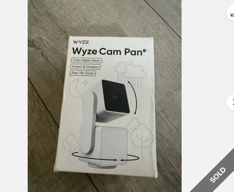 Wyze Cam Pan indoor/Outdoor Surveillance Security Camera Night Vision