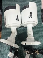 two Lorex LBV8531-C Camera 4K MPX Bullet Camera w/o Cable