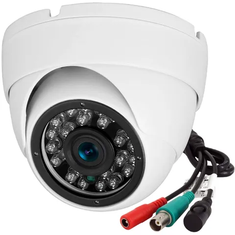 Analog CCTV Camera HD 1080P 4-in-1 1 Count (Pack of 1), White