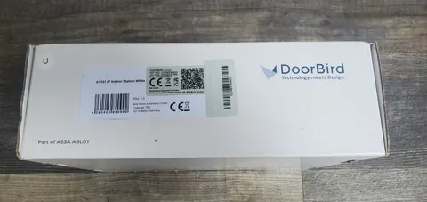 Doorbird A1101 Indoor Intercom VDS 4" Touch 2 Way Audio - White (New Open Box)