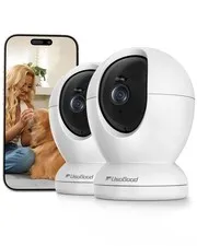 usogood 2.5K Indoor Camera for Home Security, 360° Security Camera Indoor, Ba...